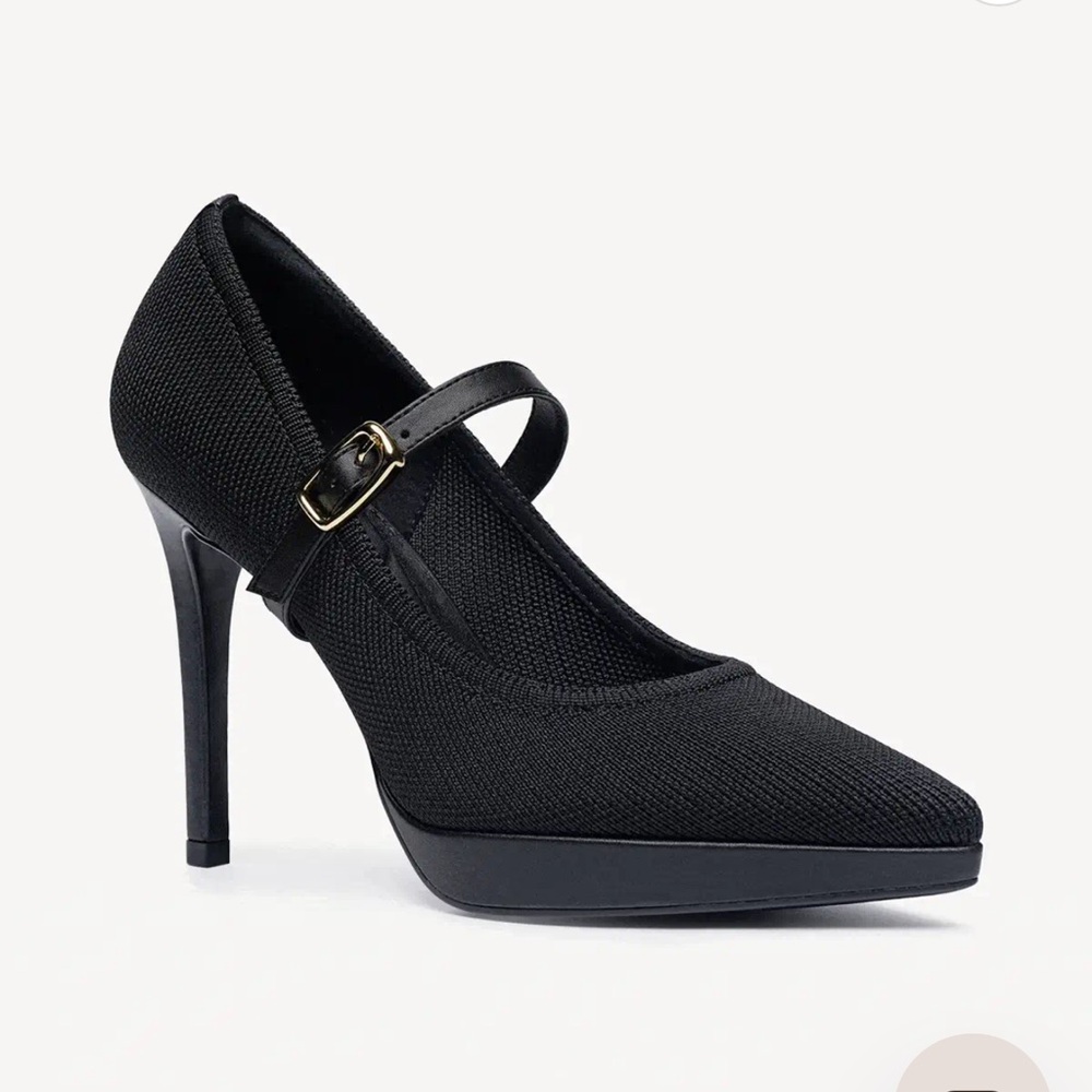 Cosy Island StyleFlex Pointed Toe Heeled Platform Pump